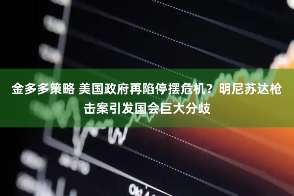 金多多策略 美国政府再陷停摆危机？明尼苏达枪击案引发国会巨大分歧